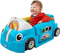 Vista 8 de Fisher-Price Laugh & Learn Carro de actividades Smart Stages con luces musicales y escenarios inteligentes para bebés y niños pequeños, rojo