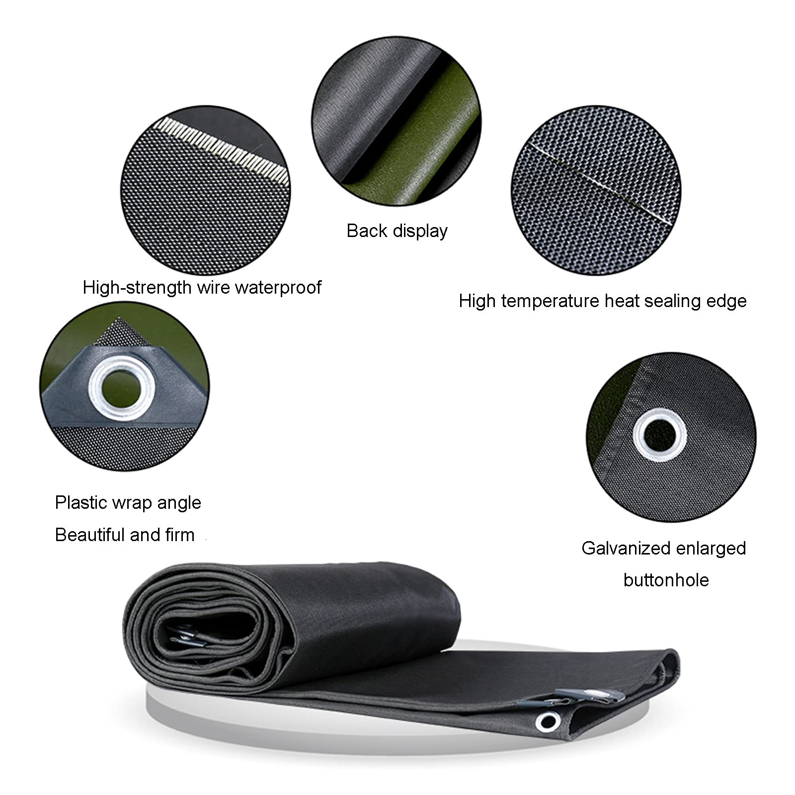 Amazon.co.jp: 防水シート、タープキャンバス、頑丈な防水タープ屋外