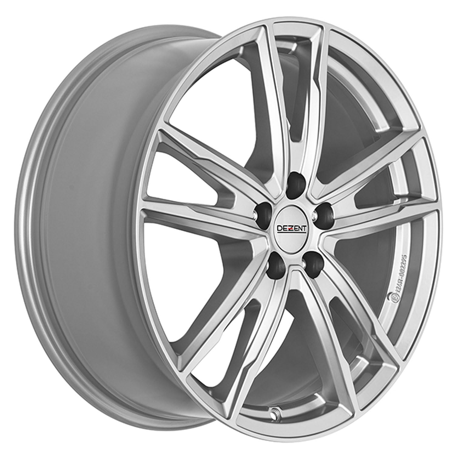 4x Dezent cerchi in alluminio KF silver 7.0Jx17 ET40 5x114.3
