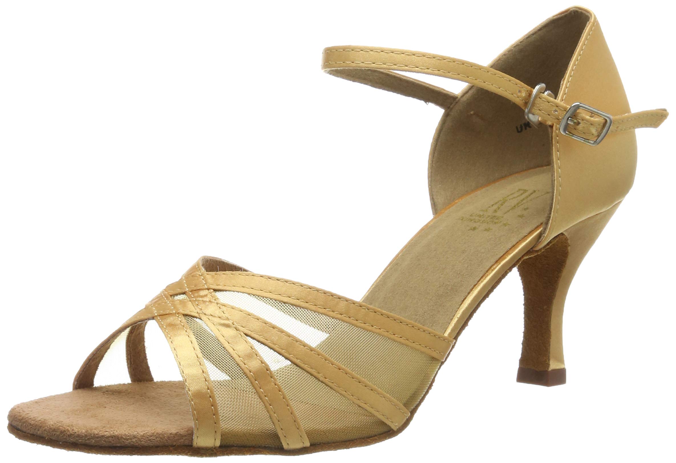 Dancewear CentralRoch Valley Women's Aphrodite Ladies Latin Shoes, Flesh, 6 UK