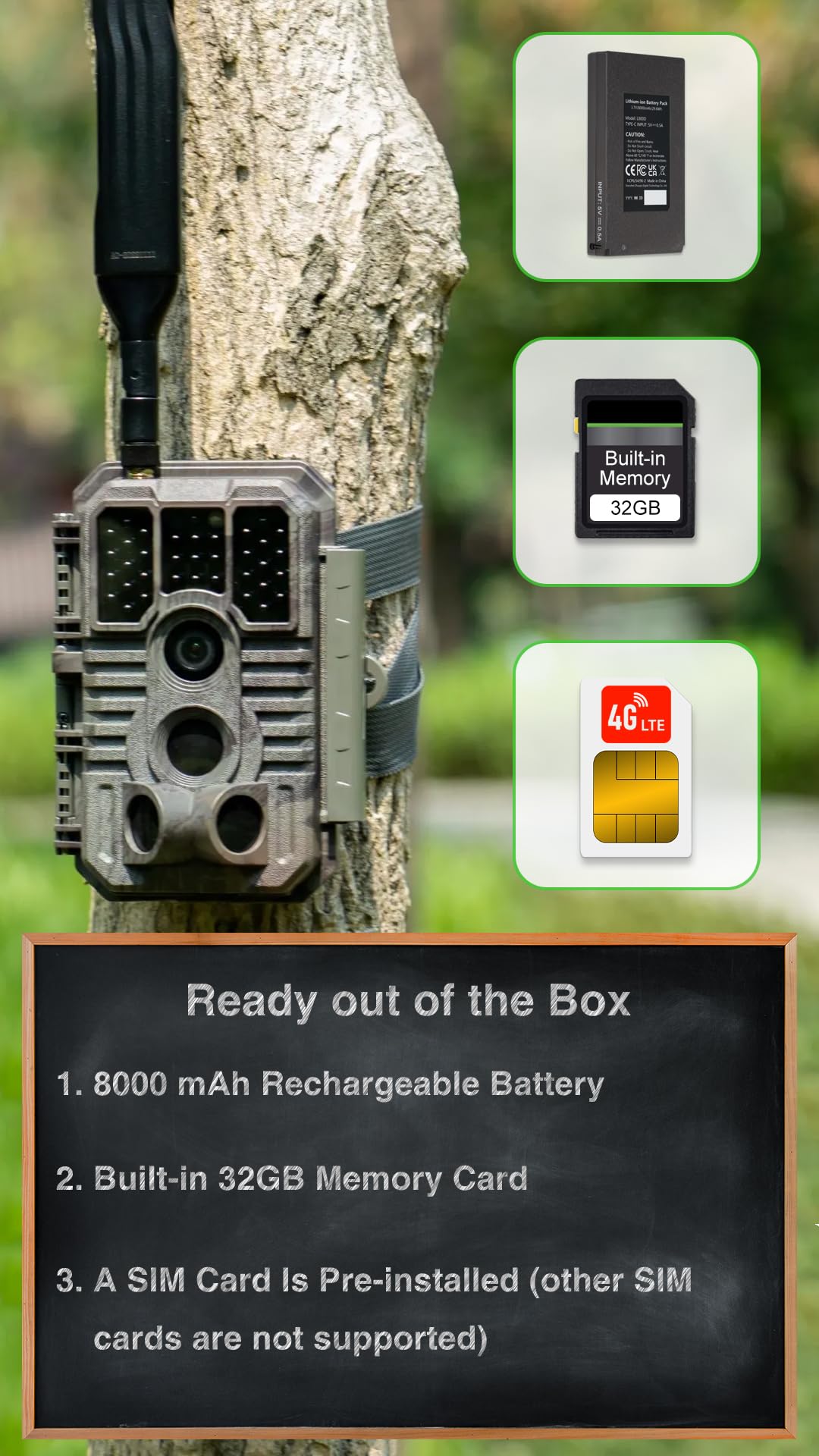 Gardepro X60p Cell Service Trail Camera Cellular Trail Trail