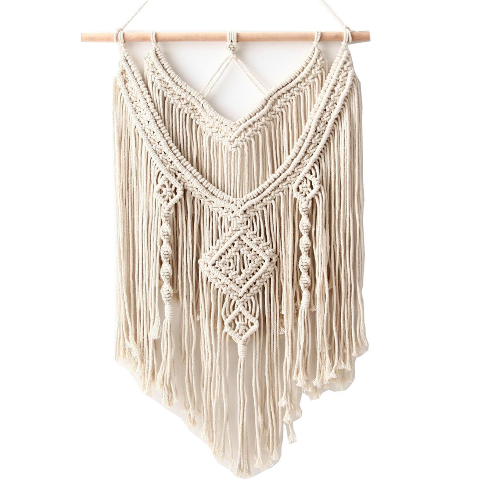 Suspension macramé murale : créez un esprit bohème et chaleureux dans votre chambre à coucher