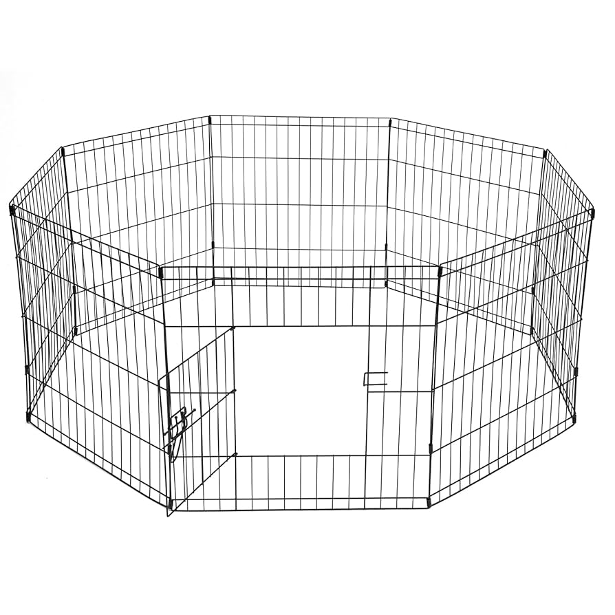 ペットサークル フェンス 折りたたみ可 犬ゲージ 高さ61cm WEIMALL ペットサークル 犬用 6面 サークル 高さ60cm 折りたたみ