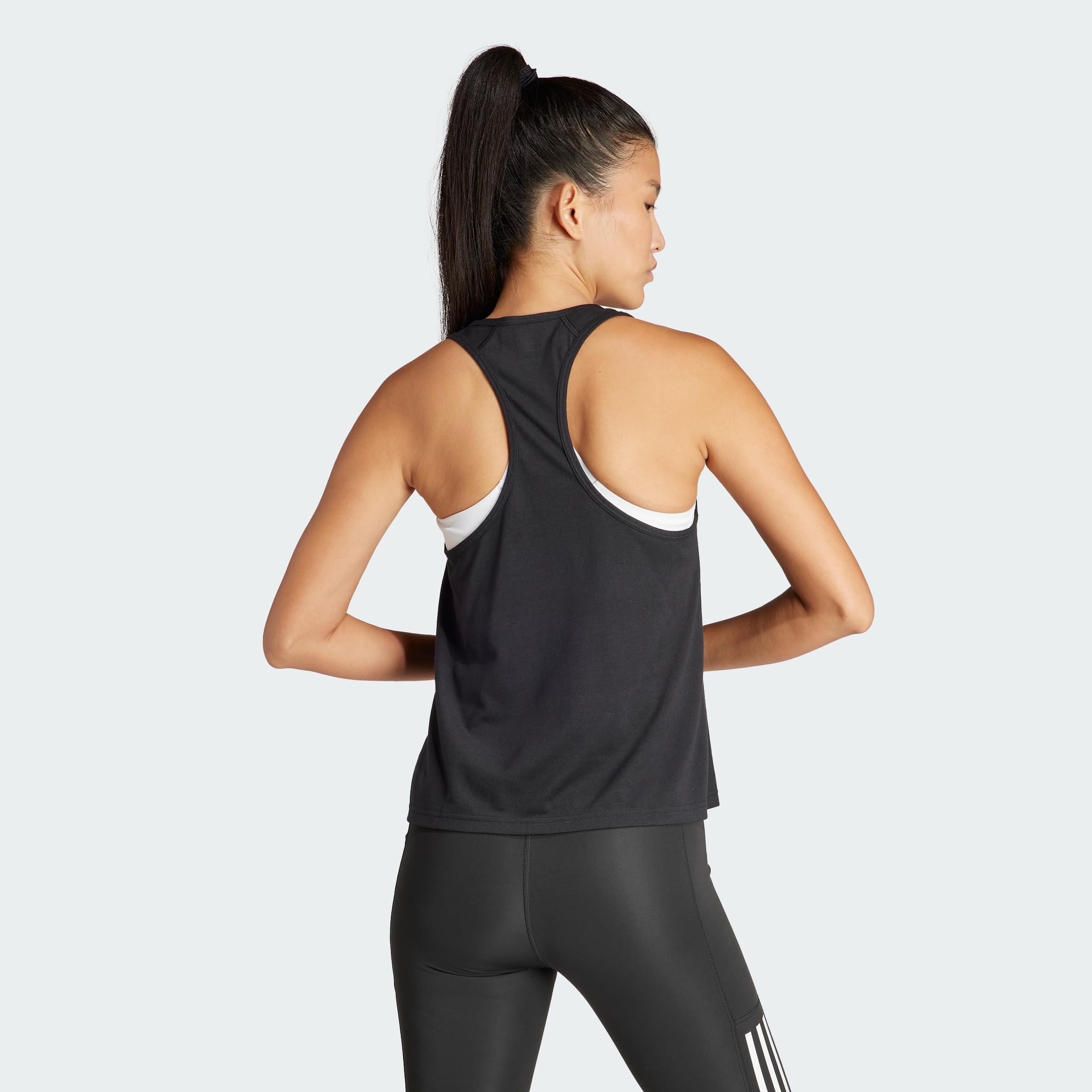 Adidas Train Essentials Minimal Branding Racerback Tank Top Camiseta Mujer