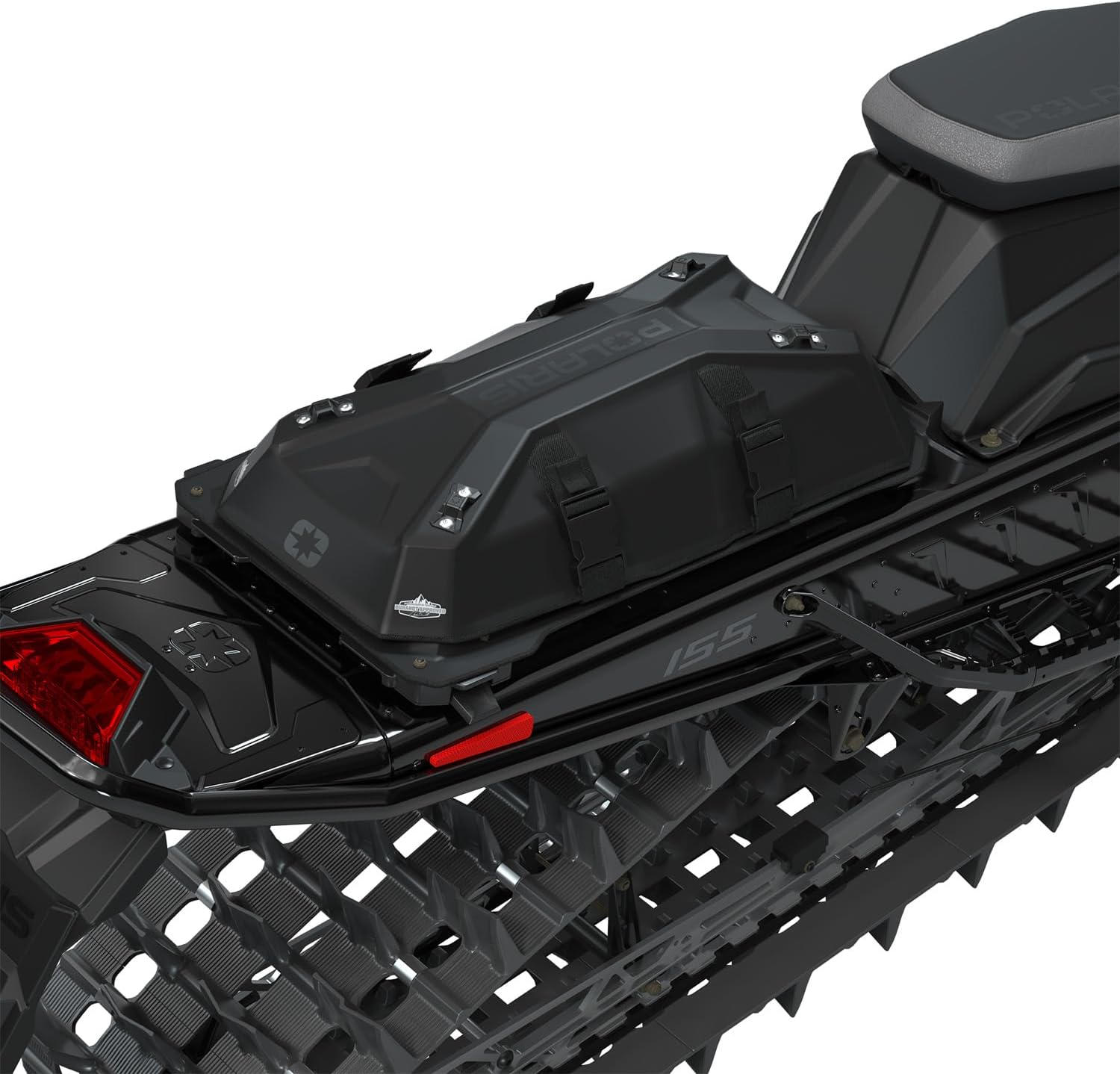 Polaris Lock & Ride Flex Large Burandt Bag with Zippers and Divider