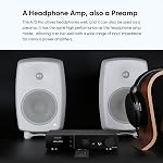 Topping A70 Pro 17000mW*2 Headphone Amp Preamp, RCA/XLR/TRS/EXT to 4.4mm/6.35mm/4-Pin XLR Balanced Headphone Amps, XLR/RCA Preamps, Amplifiers for Earphones/Headphones/IEMs with 12 Trigger (Black)