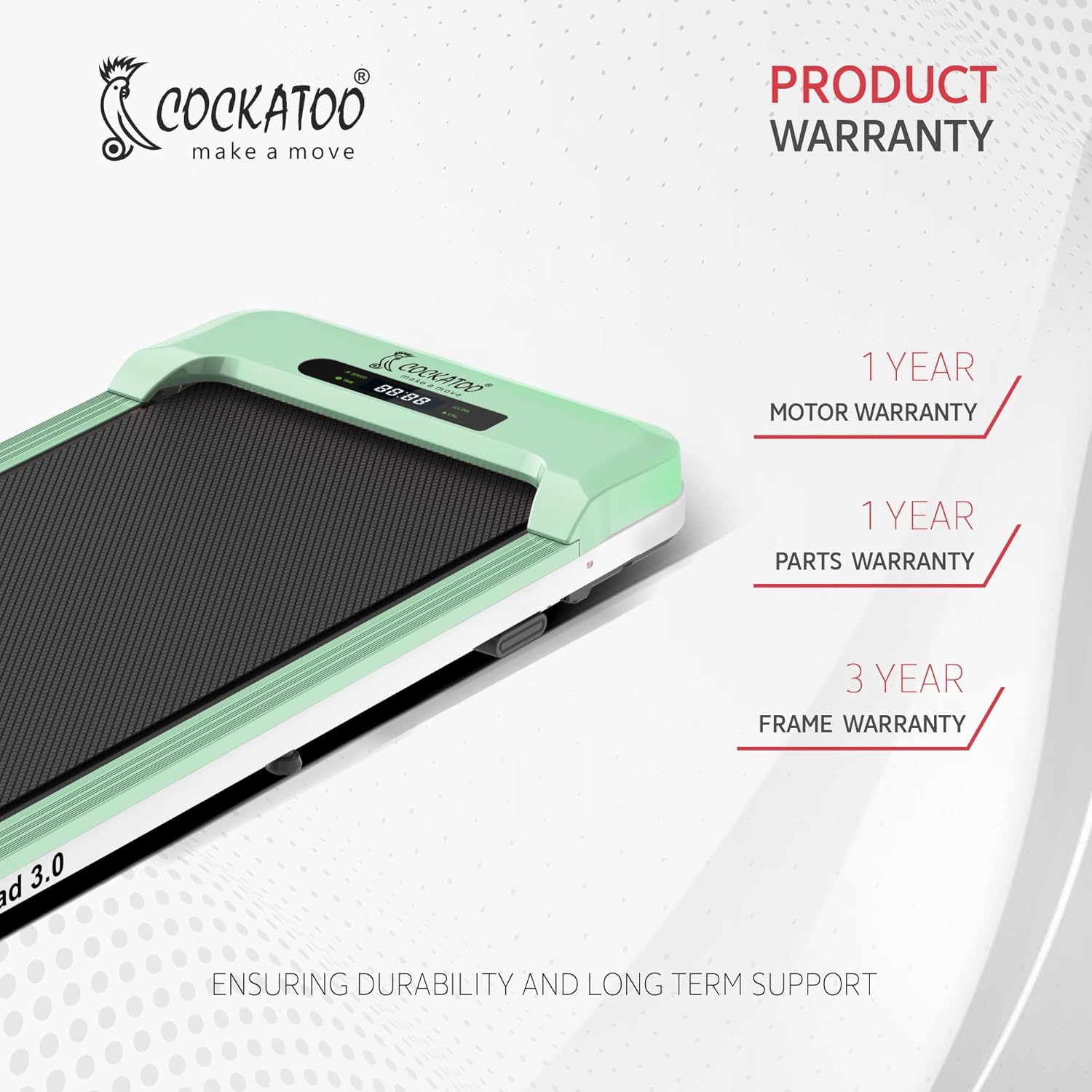 Buy Now Cockatoo Smartpad 3.0 (3Hp Peak) Walking Pad For Home, Remot... 6 Buy Now Cockatoo Smartpad 3.0 (3Hp Peak) Walking Pad For Home, Remot...