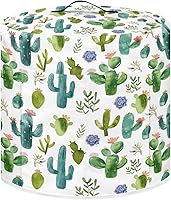 Vista 120 de Cubierta abstracta para freidora de aire con estampado de corazón, cubierta de olla a presión de 3 cuartos de galón, cubierta antipolvo para olla a