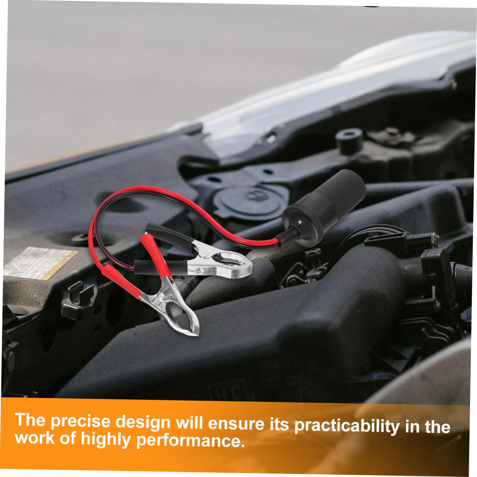 ABOOFAN Heavy Duty Jumper Cable Clamps for Auto Battery Clips Alligator Clips Car Battery Cable Clamps Sturdy Craftsmanship