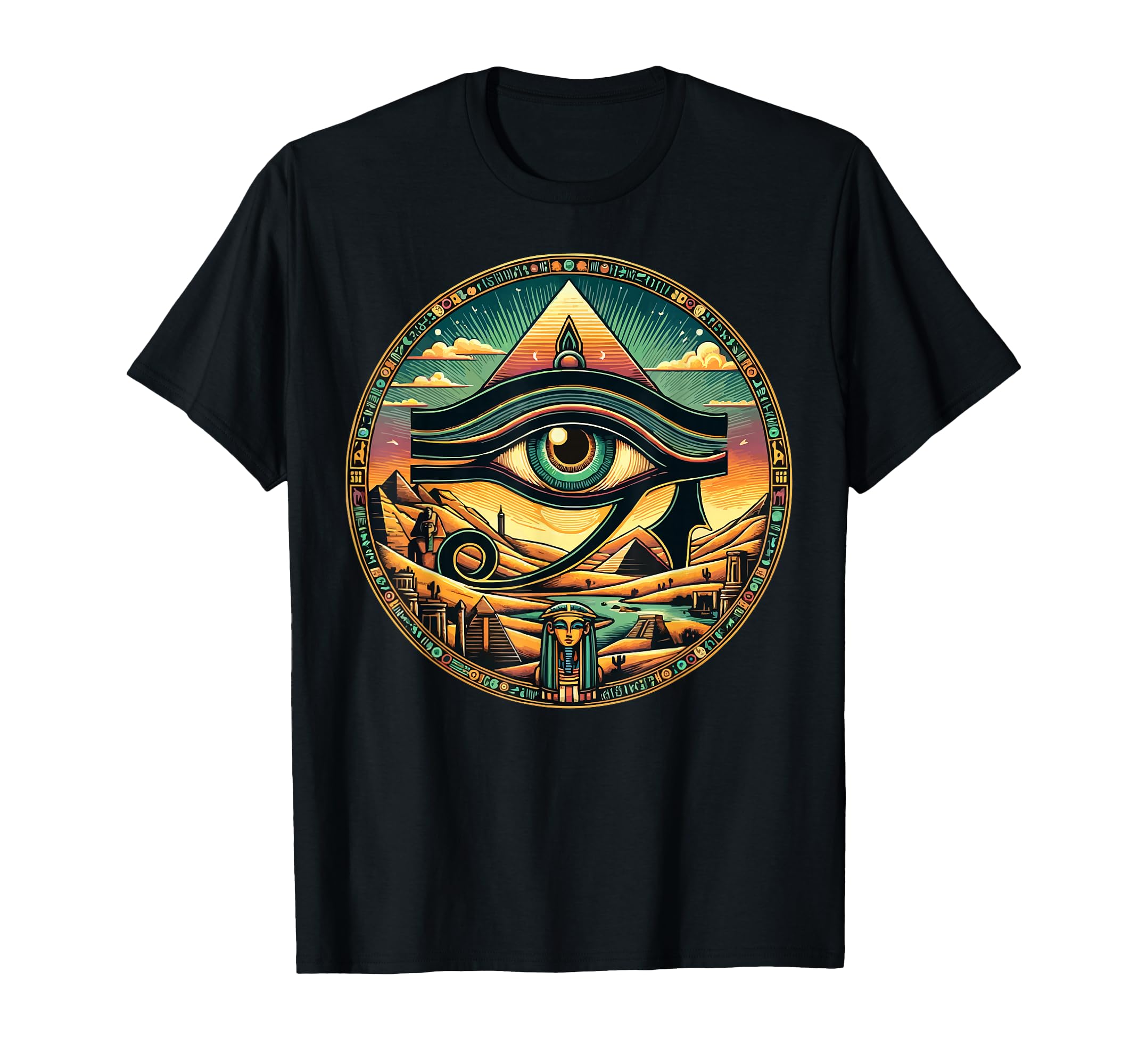 Eye of Horus Egyptian Mythology Ancient Egypt Symbol T-Shirt