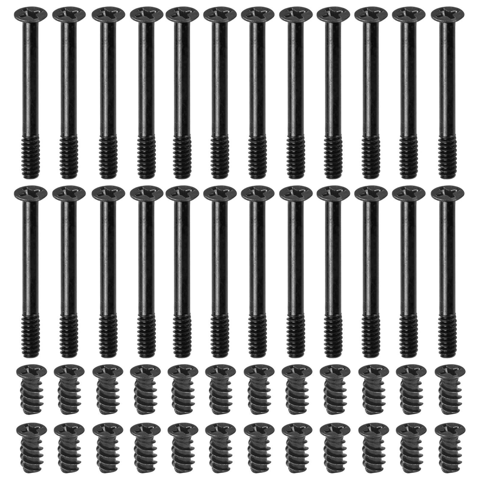 40 Viti Per Ventole PC UEAVOID | Viti Lunghe 30mm E Corte M5 | Nero | Compatibili 70-140mm - Foto 13