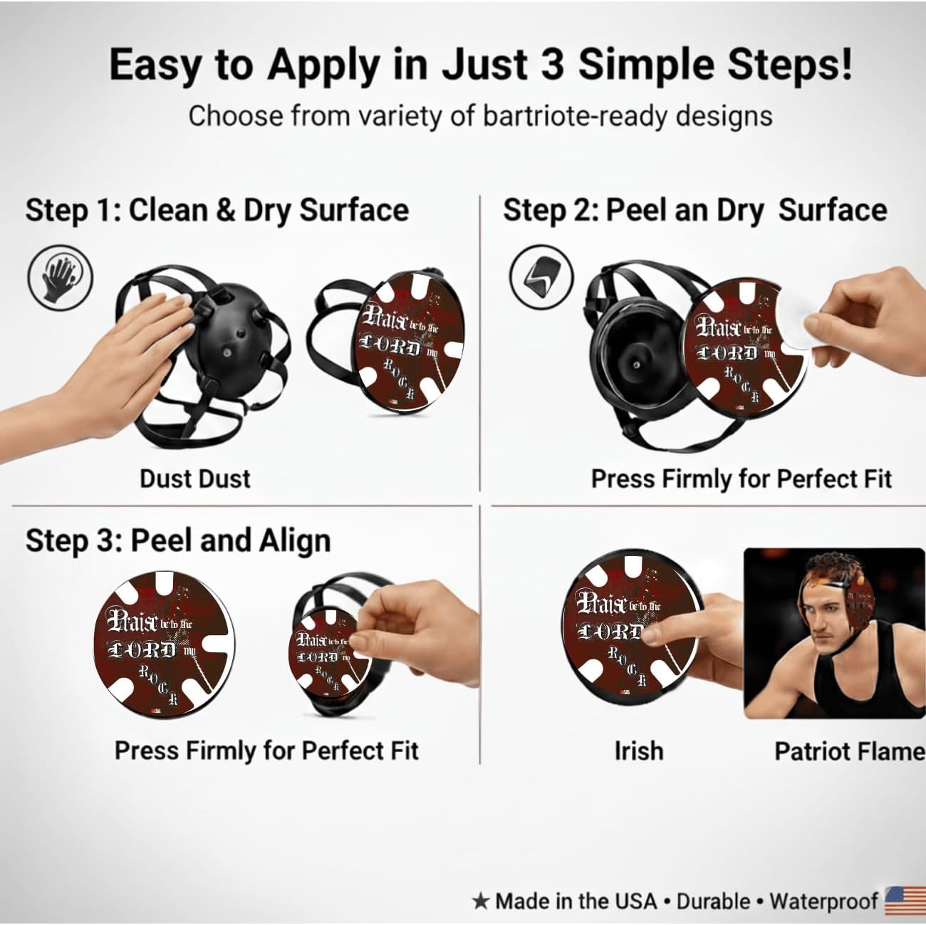 Wrestling Headgear with Ear Protection & Chin Cup Adjustable Lightweight Head Guard for Competition & Practice – Durable Protective Wrestling Ear Guard for Youth & Adult Athletes