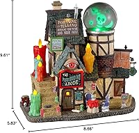 Vista 2 de Lemax La morada de presagio, funciona con pilas (4.5V) #35003