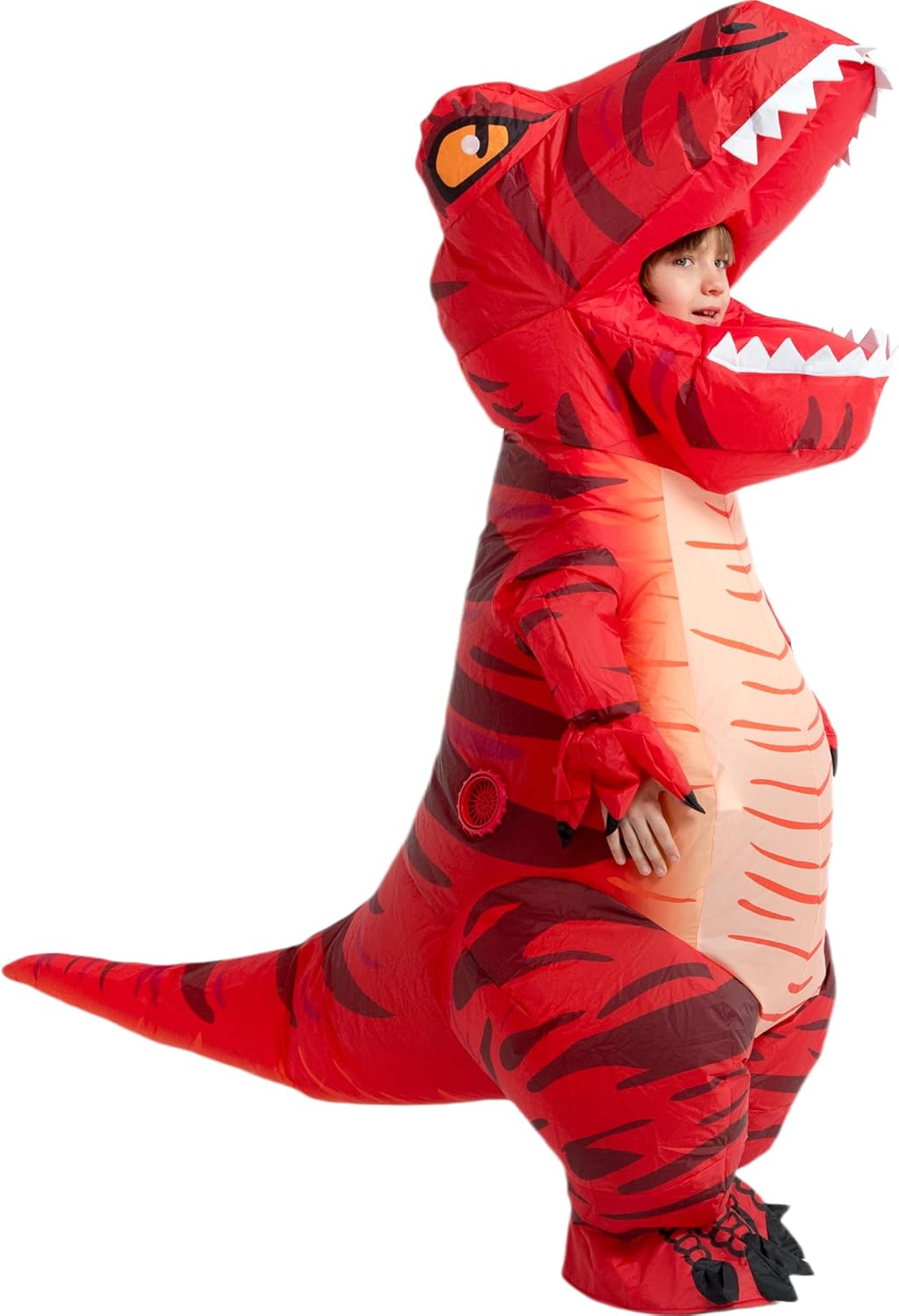 Blow Up Trex Costume,Inflatable Costumes for Kids,Inflatable Dinosaur Costume,Halloween Costumes for Boys Girls 6-7YRS