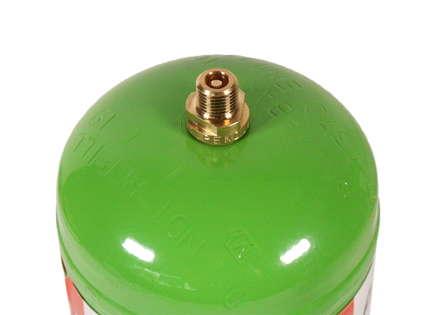 110 bar Argon 4.6 Schutzgas-Einwegflasche 2 Liter (220 Liter Schweißgas für WIG und MIG-Schweißen)