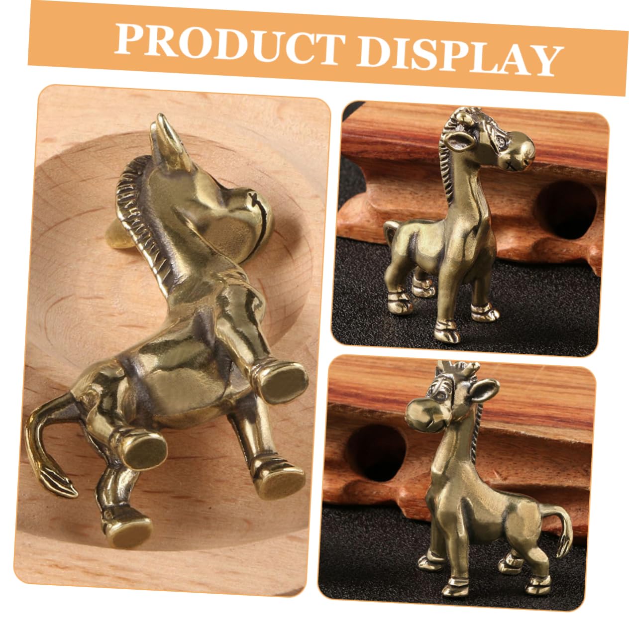 BESPORTBLE Ornement Girafe Miniature en Laiton Artisanat Vintage pour Décoration De Bureau, Statue Girafe De Table Compacte, Modèle Décoratif Animalier Rétro Élégant BESPORTBLE Ornement Girafe Miniature en Laiton Artisanat Vintage pour Décoration De Bureau, Statue Girafe De Table Compacte, Modèle Décoratif Animalier Rétro Élégant