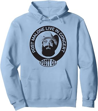 Official Post Malone Live In Concert Pullover Hoodie