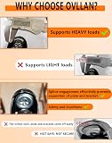 OVLLAN Office Chair Wheels – Hardwood and carpet friendly