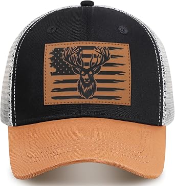 Gifts for Dad,Funny Hats for Men, Vintage Trucker Hat Outdoor Snapback Adjustable Ball Cap, Fathers Day Birthday