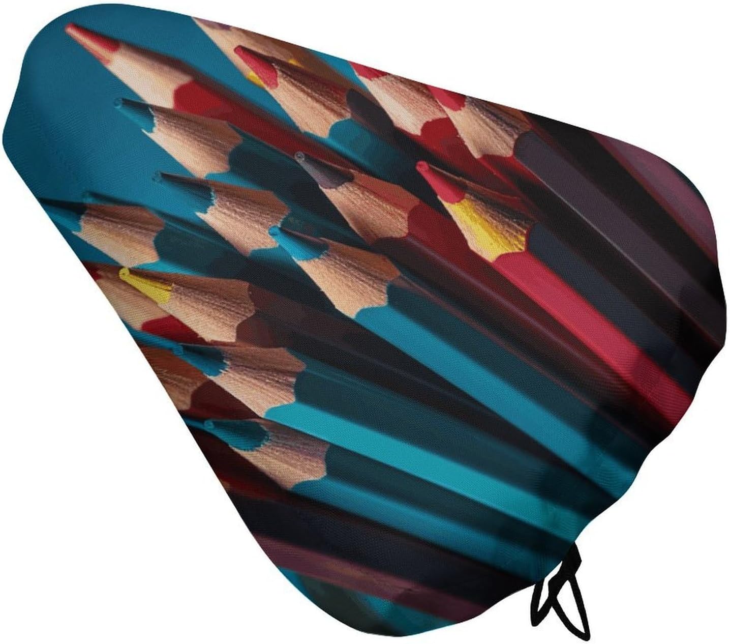 Many Colour Bike Seat Cover Soft Waterproof Bike Saddle Rain Cover with Drawstring Rainproof Dust Resistant Bicycle Seat Cushion Protector for Outdoor Travel, Stationary Bikes