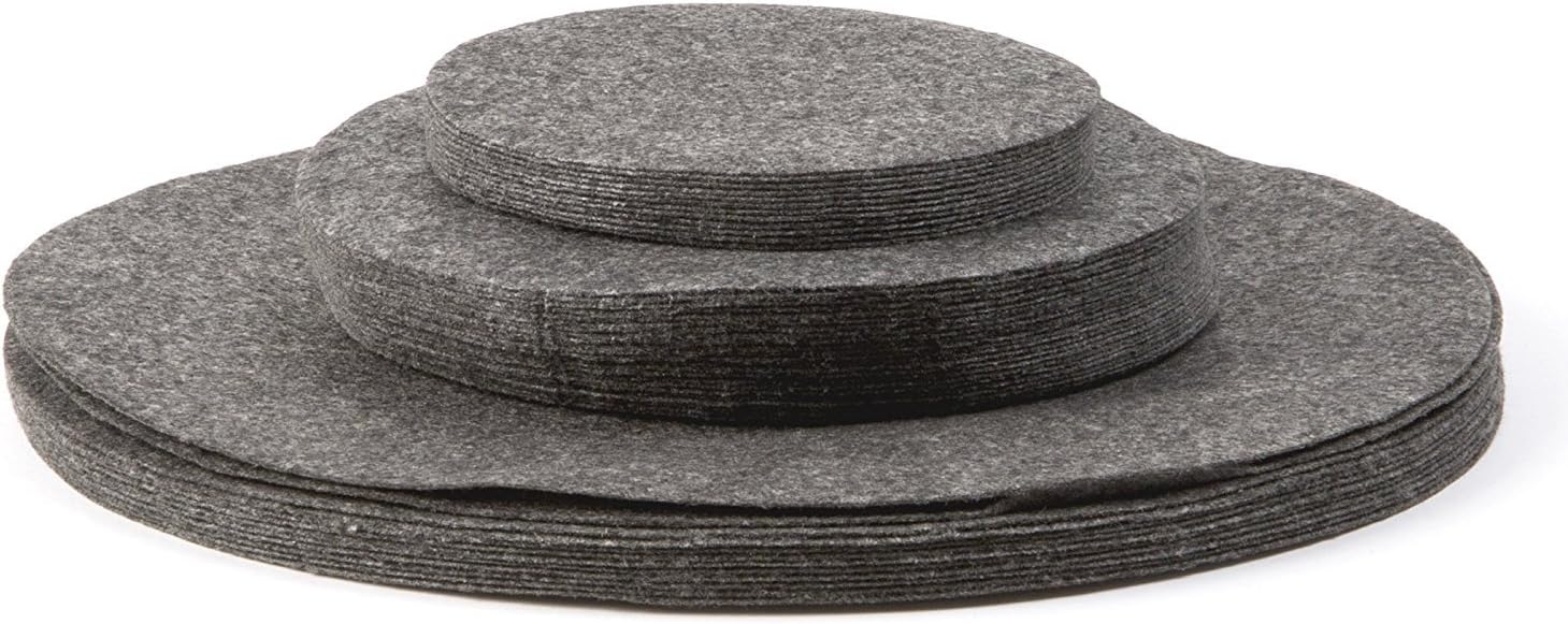 Richards Homewares Felt Plate Separators - Gray