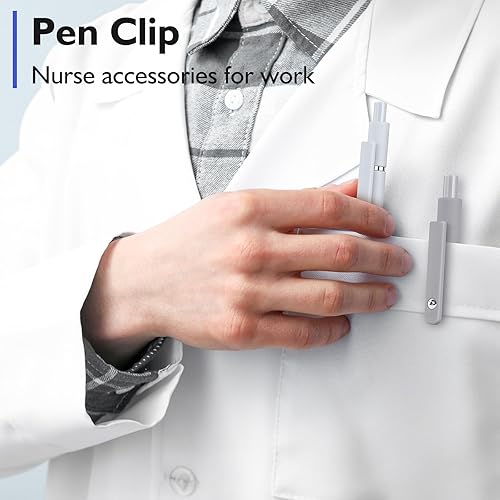 Miniatura 6 de Vanhench Suministros escolares, bolígrafos de gel estéticos, punta fina de 0.020 in, bonitos bolígrafos negros para oficina, accesorios de