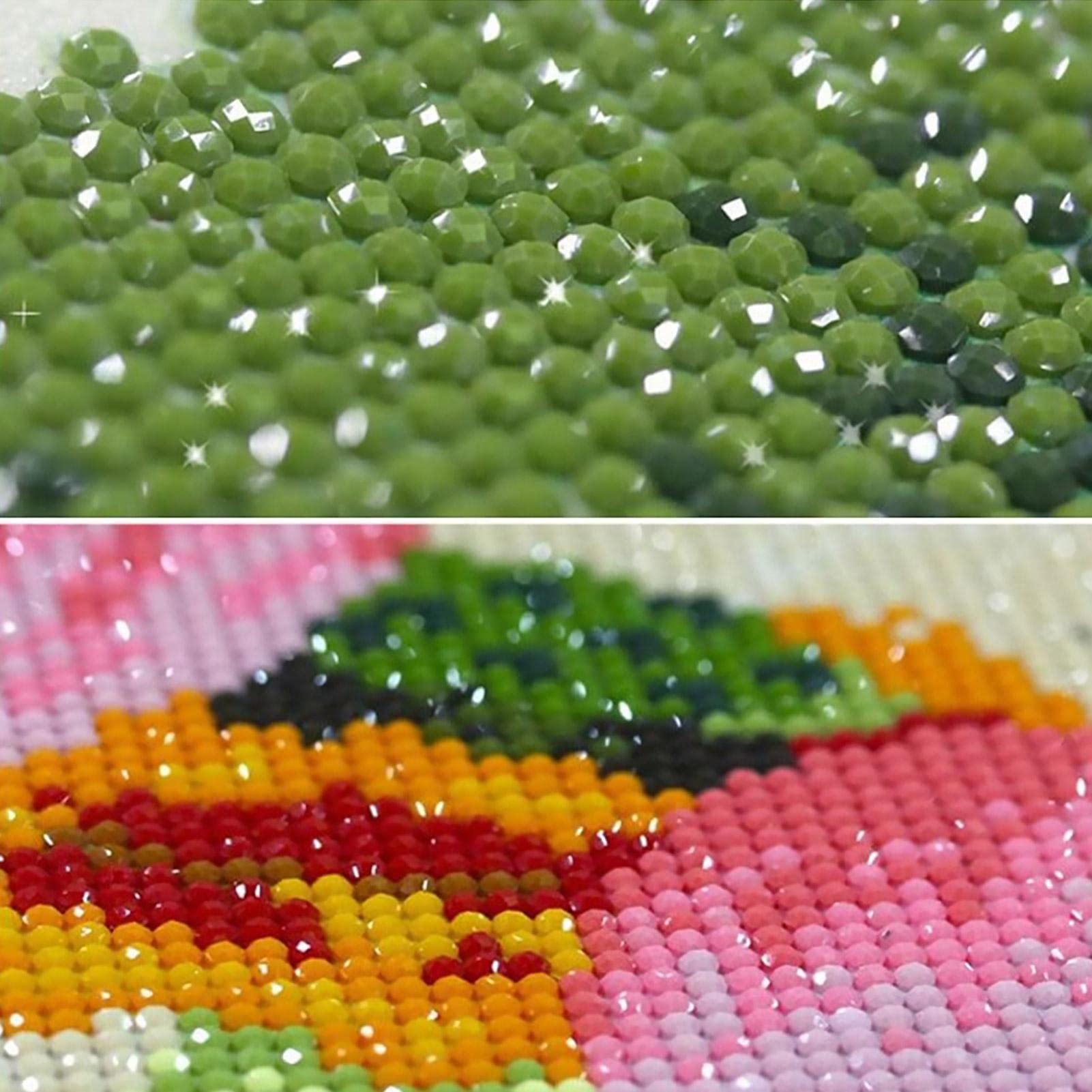 Kit De Peinture Diamant 5D Pour Adultes - Vache Colorée - Art