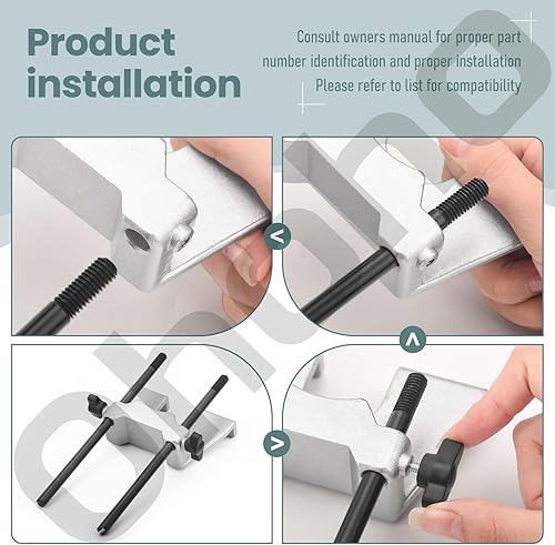 Miniatura 3 de Ohoho 204358001 Guía de borde para ensamblaje/guía de borde de enrutador de molde, compatible con guía de borde de enrutador Ryobi, compatible con