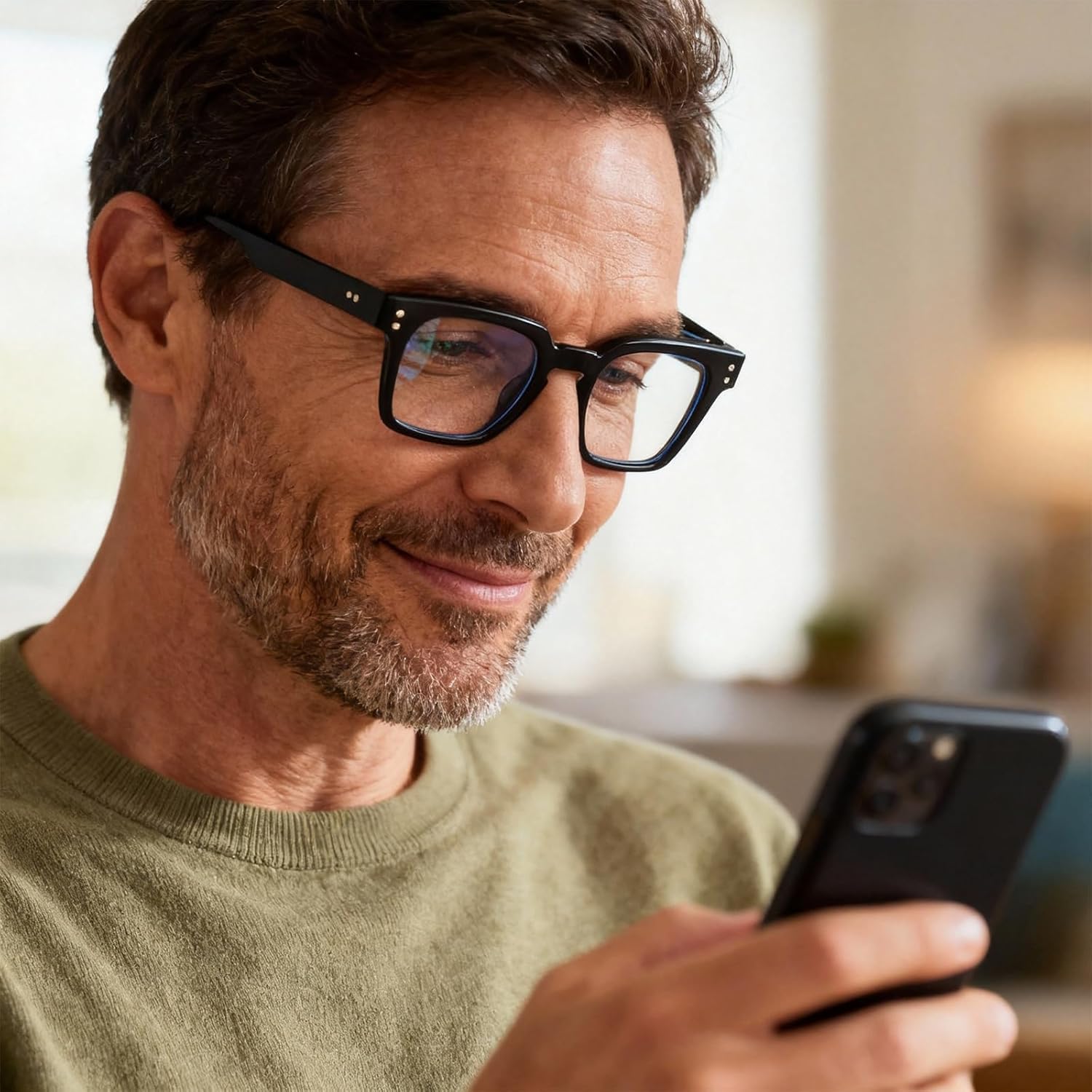 3 Pack Reading Glasses Men Women, 1.0/1.5/2.0/2.5 Blue Light Blocking Eye Glasses, Spring Hinge, Reduce Eyestrain/UV/Dryness - Image 3