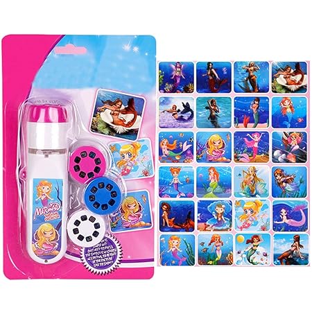 Licogel Projector Toy Mini Lightweight Dinosaur Learning Story Projector Torch Projector Flashlight for Kids Home