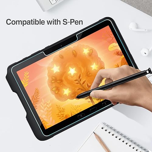Vista 7 de ProCase Paquete de 2 protectores de pantalla para Samsung Galaxy Tab Active4 Pro de 10.1 pulgadas 2022/Tab Active Pro de 10.1 pulgadas 2019