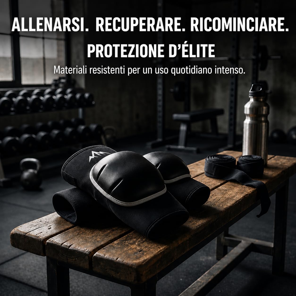 Ginocchiere ultra imbottite MMA Muay Thai boxe tailandese sport da combattimento boxe arti marziali pallavolo pallavolo imbottitura protezione ginocchio spessa