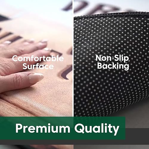 Miniatura 3 de Giant Floor Accent - Alfombras de cocina lavables de 20 x 32 pulgadas, alfombras con parte trasera de goma antideslizante, alfombra de poliéster