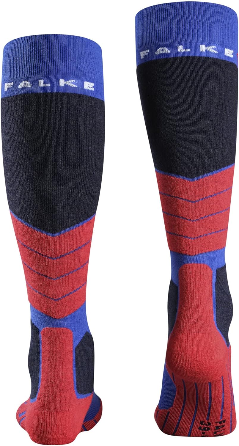 FALKE Men's SK2 Intermediate Ski Socks, Breathable Quick Dry Merino Wool, 1 Pair