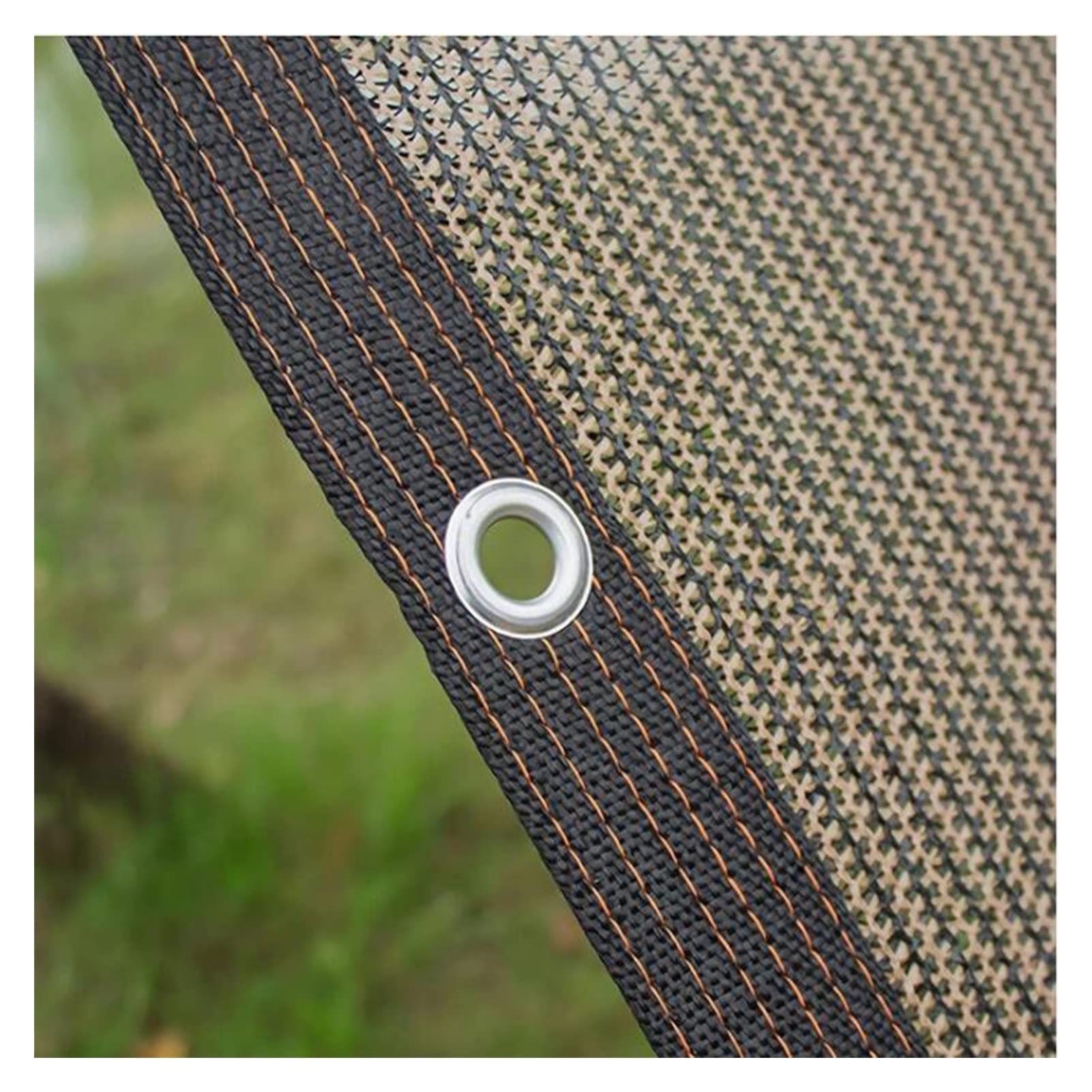 Zonnezeil Schaduwgaas, 3x4m Luifel, Buitenschaduwgaas, Schaduwdoek, Versterkt Schaduwdoek, 95% UV-stralingblokkering, For Terras, Tuin, Pergola, Achtertuin (Color : Beige, Size : 4x6m
