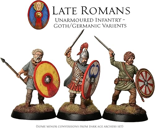 Miniatura 4 de Victrix Infantería desarmada romana tardía