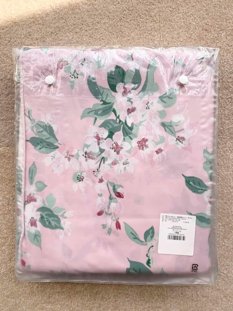 新ローラアシュレイ掛け布団カバーアップルブロッサムピンク