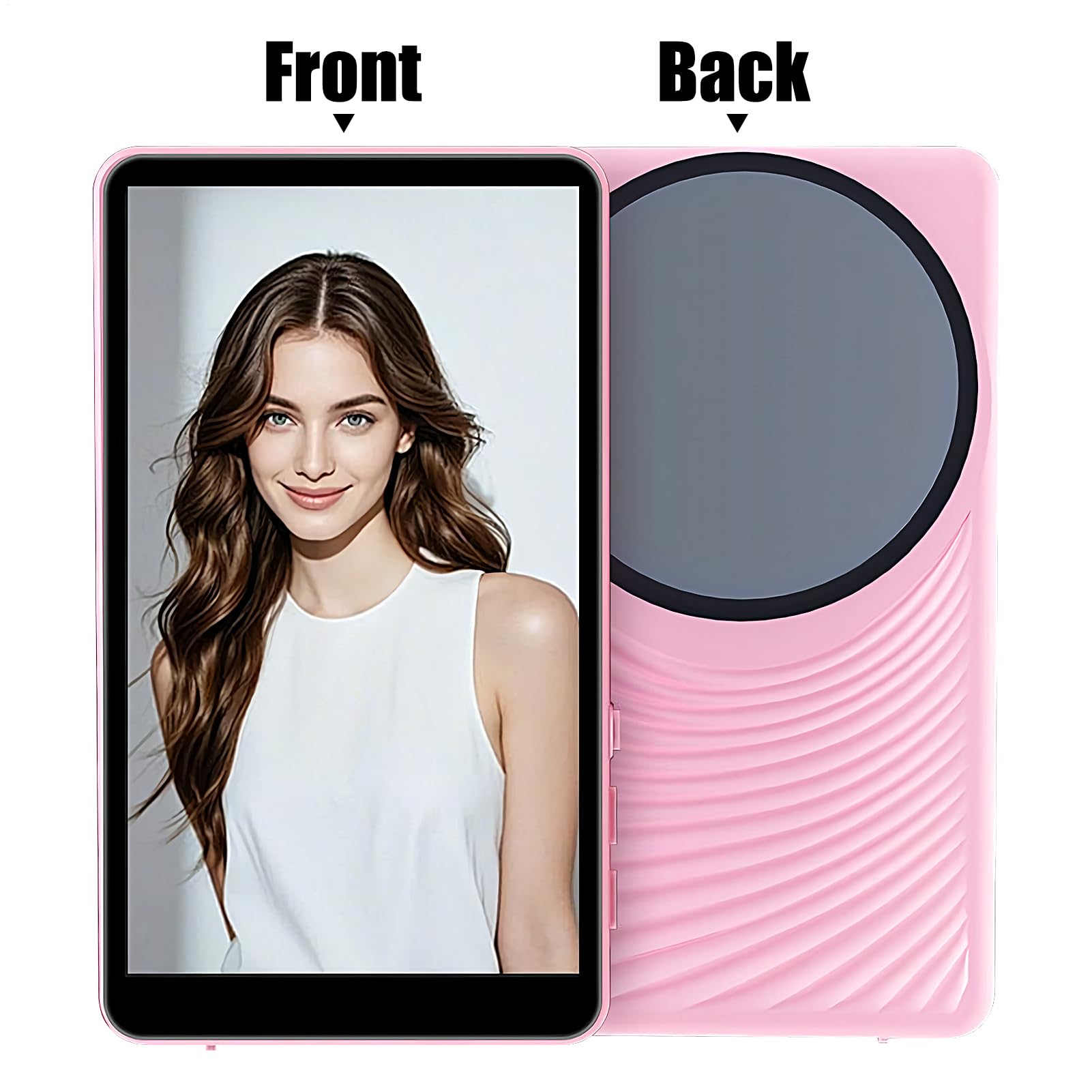 Monitor per Autoscatti Vlog Monitor Selfie Senza Fili con Registrazione | Accessorio Magnetico Per Smartphone Per Casa Viaggio Interni Esterni