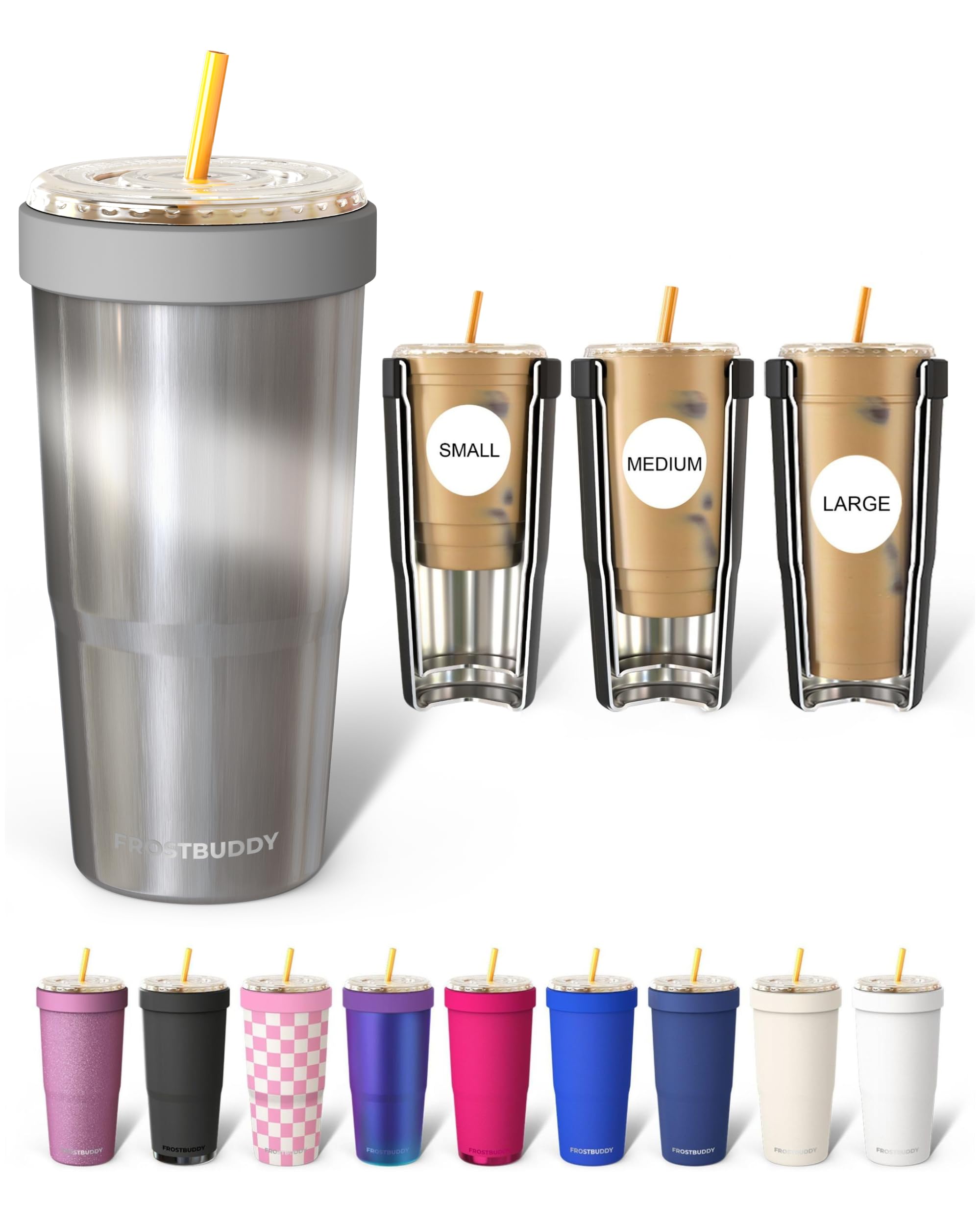Frost Buddy Togo Buddy 30oz Tumbler - Insulated Stainless Steel (Moonstone) โ image 1