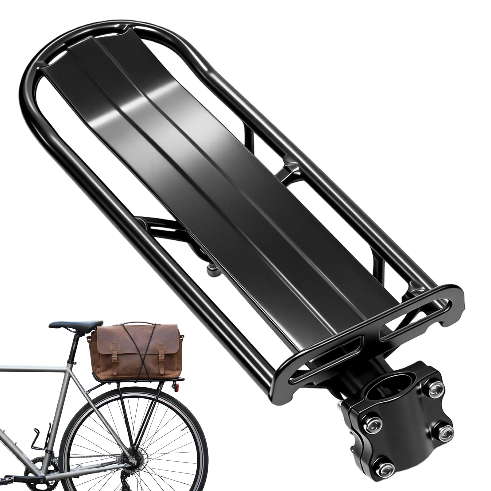 Portapacchi per bicicletta, universale, per mountain bike, mountain bike, mountain bike, portapacchi retrattile, portabiciclette universale per mountain bike, mountain bike, mountain bike e bici da