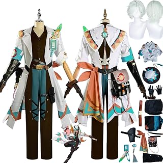 Genshin Impact Ifa Cosplay Costume Outfit Game Character Varesa Uniform Wig Hat Full Set Halloween Dress Up Suit