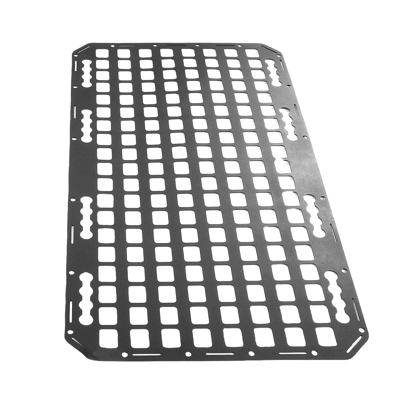 ASHATA Pannello Molle per Pianale di Camion, Pannello Portaoggetti con Binario a L in Alluminio 768x432x2mm, Organizzatore Multifunzionale per Veicoli per Auto SUV Pickup Trucks RV