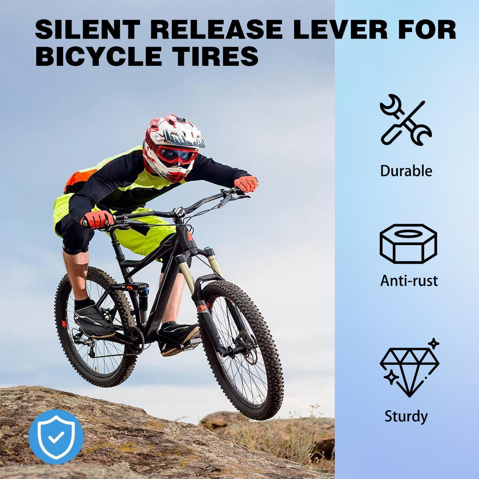 Tappo Perno Ruota Bici Sganci Rapidi Antifurto Lega Alluminio Compatibili MTB Bici Strada Trekking Sgancio Rapido Mozzo Ruota Anteriore