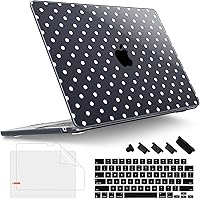 Vista 10 de Tuiklol Funda rígida para MacBook Air 2026, 2025, 2024, 2023, modelo M5, A3448, M4, A3241, M3, A3114, M2, A2941, funda rígida para MacBook de 15.3