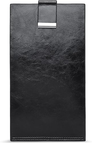 Miniatura 5 de Cartera de piel auténtica para mujer, con cremallera larga con cremallera RFID