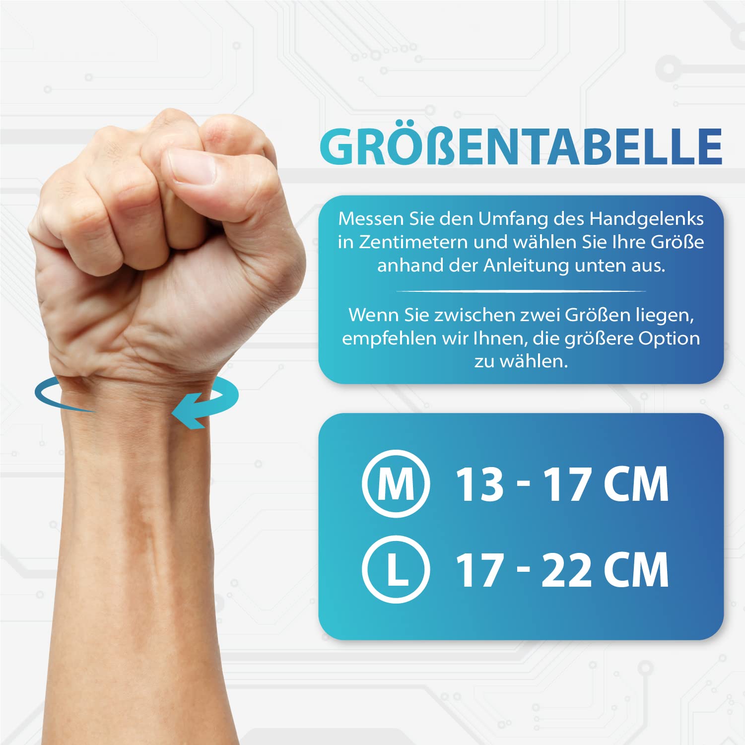 Actesso Premium BOA Handgelenkschiene - Verstellbares Stütz-Kompressionssystem für Karpaltunnel, Verstauchungen, Sehnenscheidenentzündung, Arthritis, Schmerzen, RSI-Verletzungen