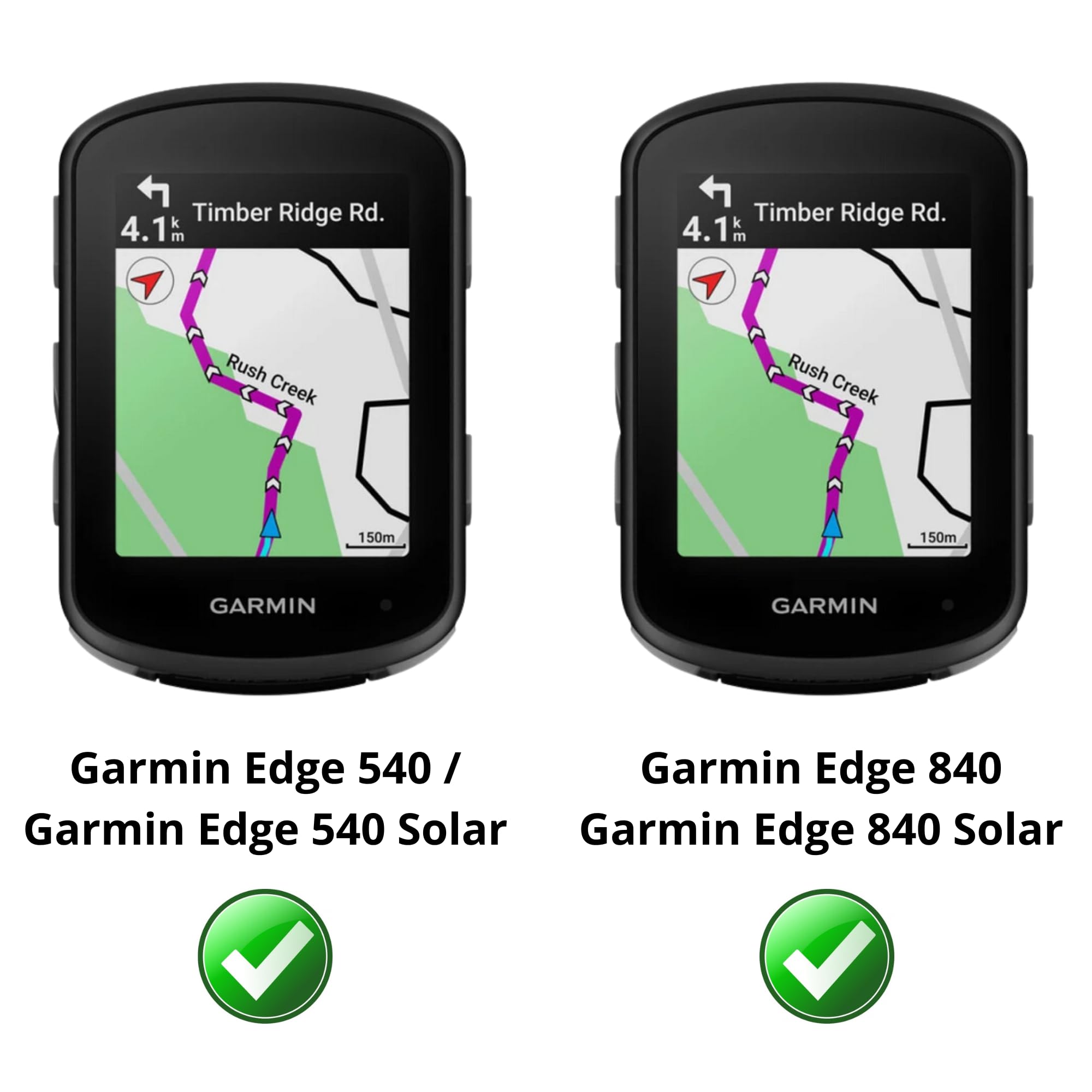 Etui do Garmin Edge 540 / Edge 840 - czarne silikonowe etui miękkie ochronne Phonillico®