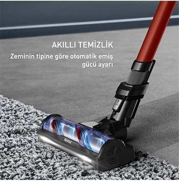Tefal TY9A73WO X-Force Flex 13.60 Animal Care Kablosuz Şarjlı Dikey Süpürge - 150 Air Watt