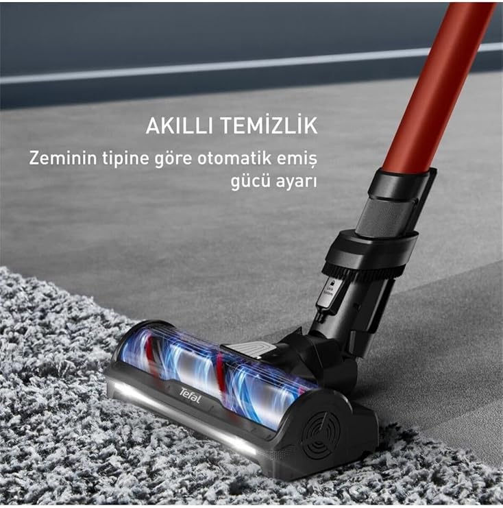 Tefal TY9A73WO X-Force Flex 13.60 Animal Care Kablosuz Şarjlı Dikey Süpürge - 150 Air Watt