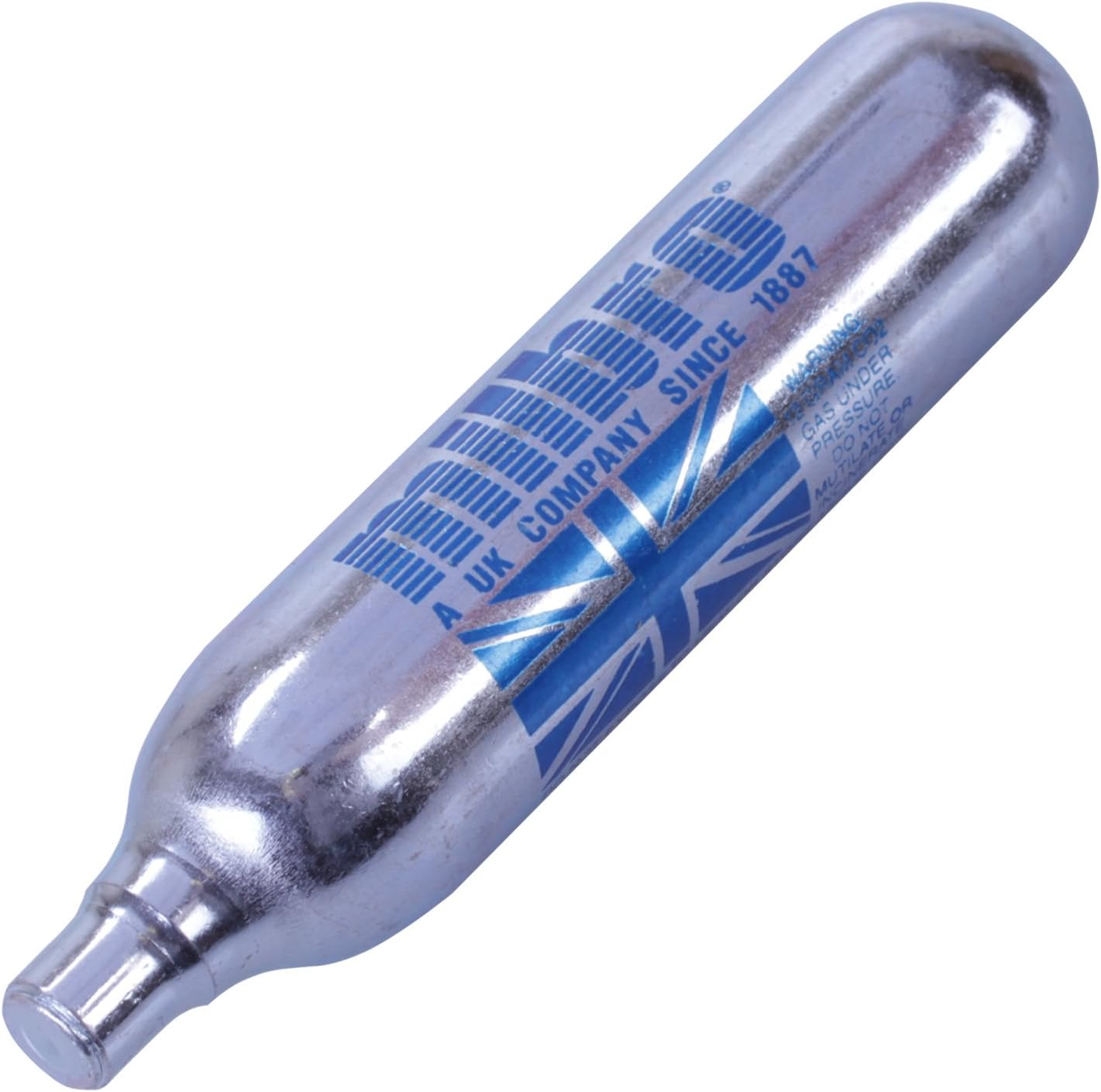 MILBRO 12gram Airgun Co2 Cartridge [75 Pack] Compatible With All Popular Co2 Pellet & BB Guns Inc. Crosman, Gamo & Swith Wesson, Umarex etc.